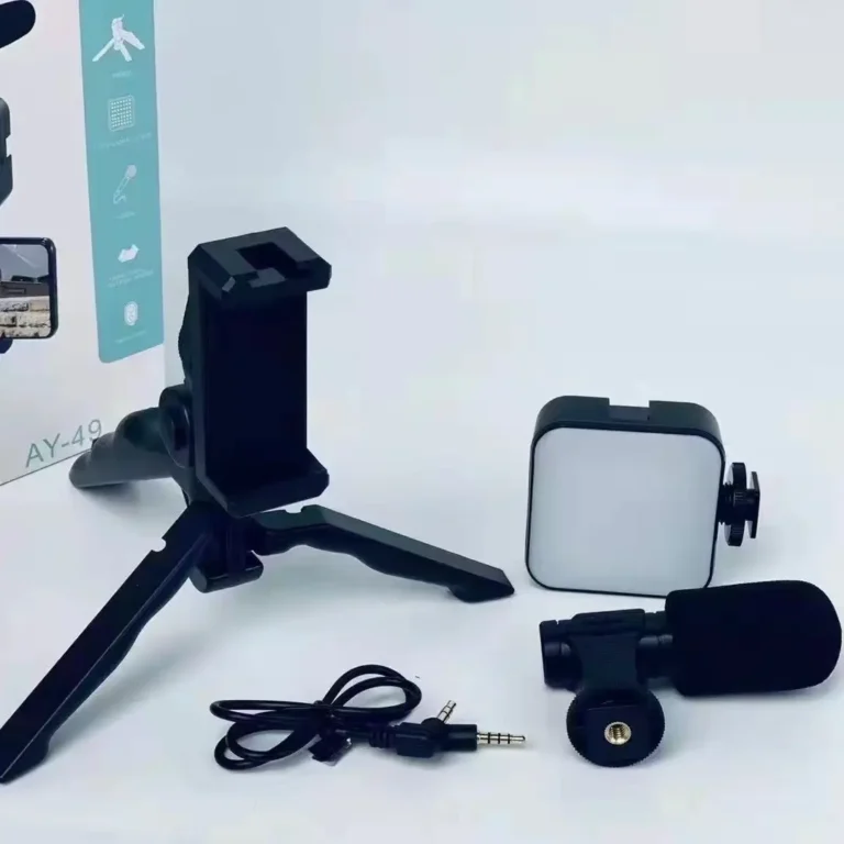 Content Creator Phone Kit AY 49 with Shotgun Microphone and Remote Control Kenya
