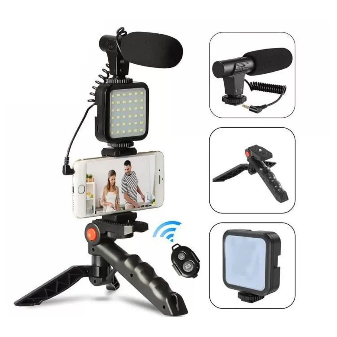 Creator Vlogging Kit AY 49 with Tripod LED Light and Remote Shutter Kenya